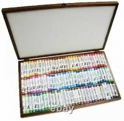Renesans handmade extra soft pastels set of 99 colours in wooden box