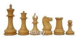 Reproduction Jaques 1870-74 Staunton 4.4 Ebony Chess set with Presentation Box