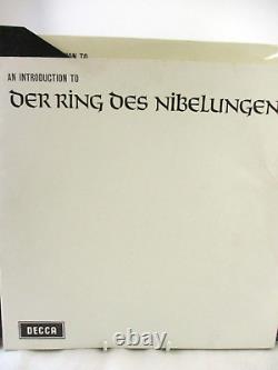 Richard Wagner 22 Vinyl Record Set in Wooden Box Der Ring Des Nibelungen