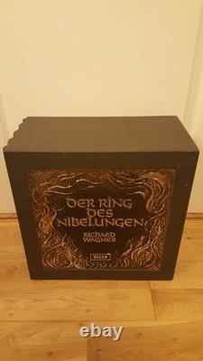 Richard Wagner Der Ring Nibelungen Decca Vinyl X22 Complete Set Wooden Box