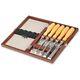 Richter Set Of 5 Bevel Edge Chisels In Wooden Box