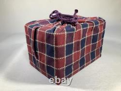 Rikyu Style Japanese Tea Ceremony Box Chabako Set Traditional Wooden
