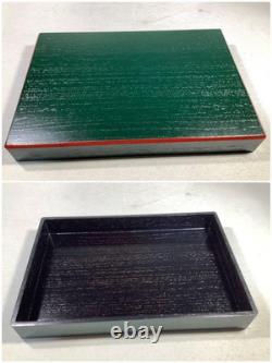 Rikyu Style Japanese Tea Ceremony Box Chabako Set Traditional Wooden