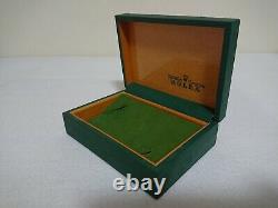 Rolex 1601 Vintage 1972 Watch Box Case 68.00.3 Set Certificate Green Tag 275986