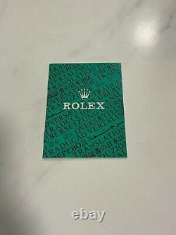 Rolex Oyster Datejust Box Full Set With Booklets Inner Outer Box