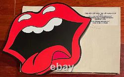 Rolling Stones Sticky Fingers Wooden CD Box Set lips & tongue design