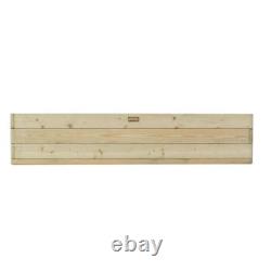 Rowlinson Marberry 1.5m Outdoor Garden Wooden Planter Box SET OF 2