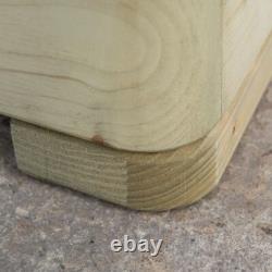 Rowlinson Marberry 1.5m Outdoor Garden Wooden Planter Box SET OF 2