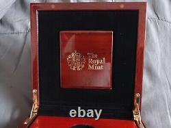 Royal Mint Gold Proof Wooden Three Coin-Set Display Box / James Cook