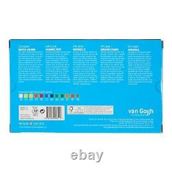 Royal Talens Van Gogh Watercolour Paint Tube Wooden Box Set 12 x 10ml