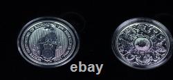SILVER QUEEN'S BEASTS 2oz 11 COINS FULL SET -10+COMPLETER-IN WOODEN BOX