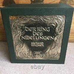 SOLTI WAGNER Der Ring Des Nibelungen 1st UK DECCA DELUXE WOODEN BOX SET 1-22