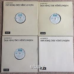 SOLTI WAGNER EX+ Der Ring Des Nibelungen 1st UK DELUXE WOODEN BOX SET 1-22