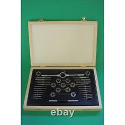 STUART & Other Model Full BA Tap & Die Set In Wooden Box