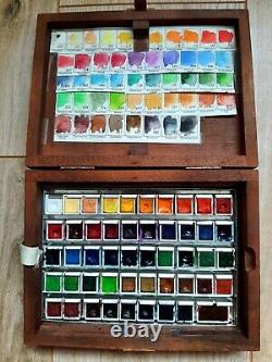 Schmincke Horadam Wooden Box 48 Watercolour