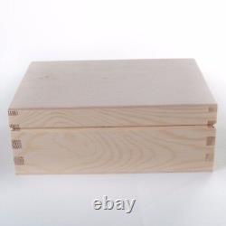 Selection Of Wooden Tea Boxes / Wood Box Container With Compartments Sections