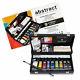 Sennelier Abstract Acrylic Paint Wooden Box Set With Accessories 9 X 120ml