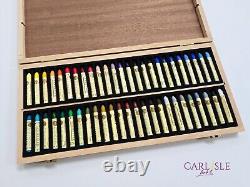 Sennelier Artist Oil Pastels Wooden Box Set of 50