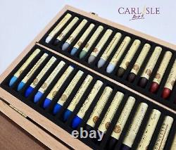 Sennelier Artist Oil Pastels Wooden Box Set of 50