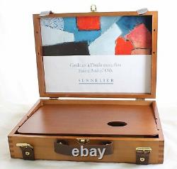 Sennelier Artist Professional Oil Paint Wooden Box Set 15x21ml Tubes +Accesories