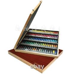 Sennelier Artist Watercolour Wooden Box Set of 98 x 10ml Tubes. Includes Brush