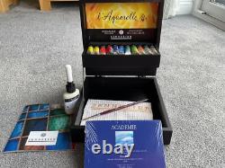 Sennelier L'Aquarelle Artists Watercolour Black Wooden Box Set of 11x10ml Tubes