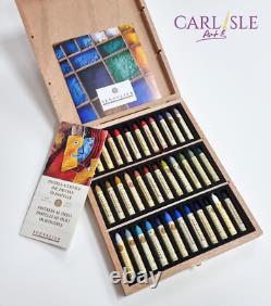 Sennelier Plein Air Oil Pastels Wooden Box Set Of 36