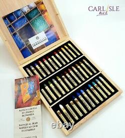 Sennelier Plein Air Oil Pastels Wooden Box Set Of 36