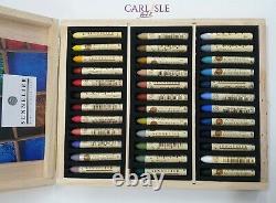 Sennelier Plein Air Oil Pastels Wooden Box Set Of 36