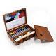 Sennelier Professional Wooden Box Paint Set Artists Oils 12x40ml