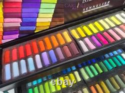 Sennelier Wooden Box Set of 120 Soft Half-Pastels