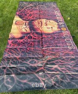 Sepultura Official Stage Backdrop 1996. & Wooden Promo Roots Box set