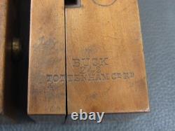 Set 4 wooden screw box 1/8 1/4 3/8 1/2 thread cutter vintage tools by Buck