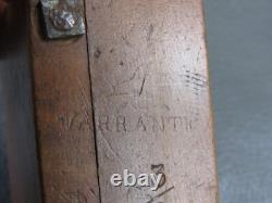 Set 4 wooden screw box 1/8 1/4 3/8 1/2 thread cutter vintage tools by Buck