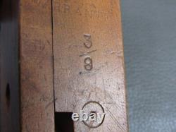 Set 4 wooden screw box 1/8 1/4 3/8 1/2 thread cutter vintage tools by Buck