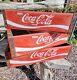 Set Of 3 Classic Red Wooden Coca-cola Crates Tray Wood Box Vintage Style New