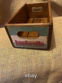 Set Of Five Lambretta & Vespa Storage Box Crates Made From Reclaimed Timber