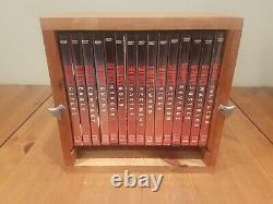 Sharpe Collectors Edition (15 DVD Set) Wooden Box/Crate And Letter Opener RARE