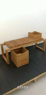 Skagerak Cutter Bench Set 2 Cutter Boxes + Wardrobe Teak Perfect Ex Display