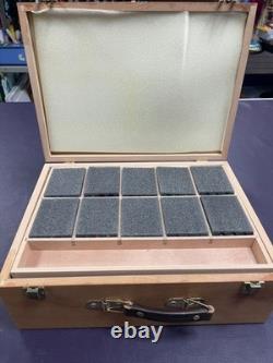 Soft Pastels Set, 4 Tray Wooden Box, Unbranded and SAA Artists new and used