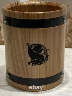 Spice and Wolf Restaurant Wooden Barrel Mug 800ml? 2set? With Holo Wooden Box