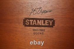 Stanley 150th Anniversary Collecto Chisel & Mallet Set In Wooden Box