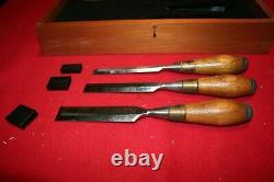 Stanley 150th Anniversary Collecto Chisel & Mallet Set In Wooden Box