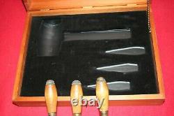 Stanley 150th Anniversary Collecto Chisel & Mallet Set In Wooden Box