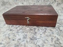 Starrett 384 Parallel Set With Original Wooden Box Vintage