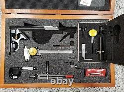 Starrett Apprentice Tool Set In Wooden Box (See Details) a-zz