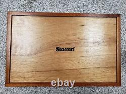 Starrett Apprentice Tool Set In Wooden Box (See Details) a-zz