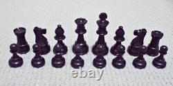 Staunton Chess Set Vintage Boxed Weighted Wooden Set