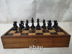 Staunton Design Chess Set Wooden Box Wood Chess Set Wood Box