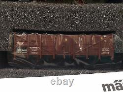 Steiff Bear-Marklin #94343 Limited Edition Train Set, wooden Box with COA. RARE